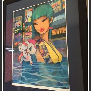 - Tokidoki limited edition silkscreen poster art